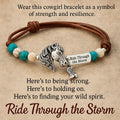 Limited Time Last Day 50% OFF-2026 New Year's Gift-Ride Through the Storm Bracelet